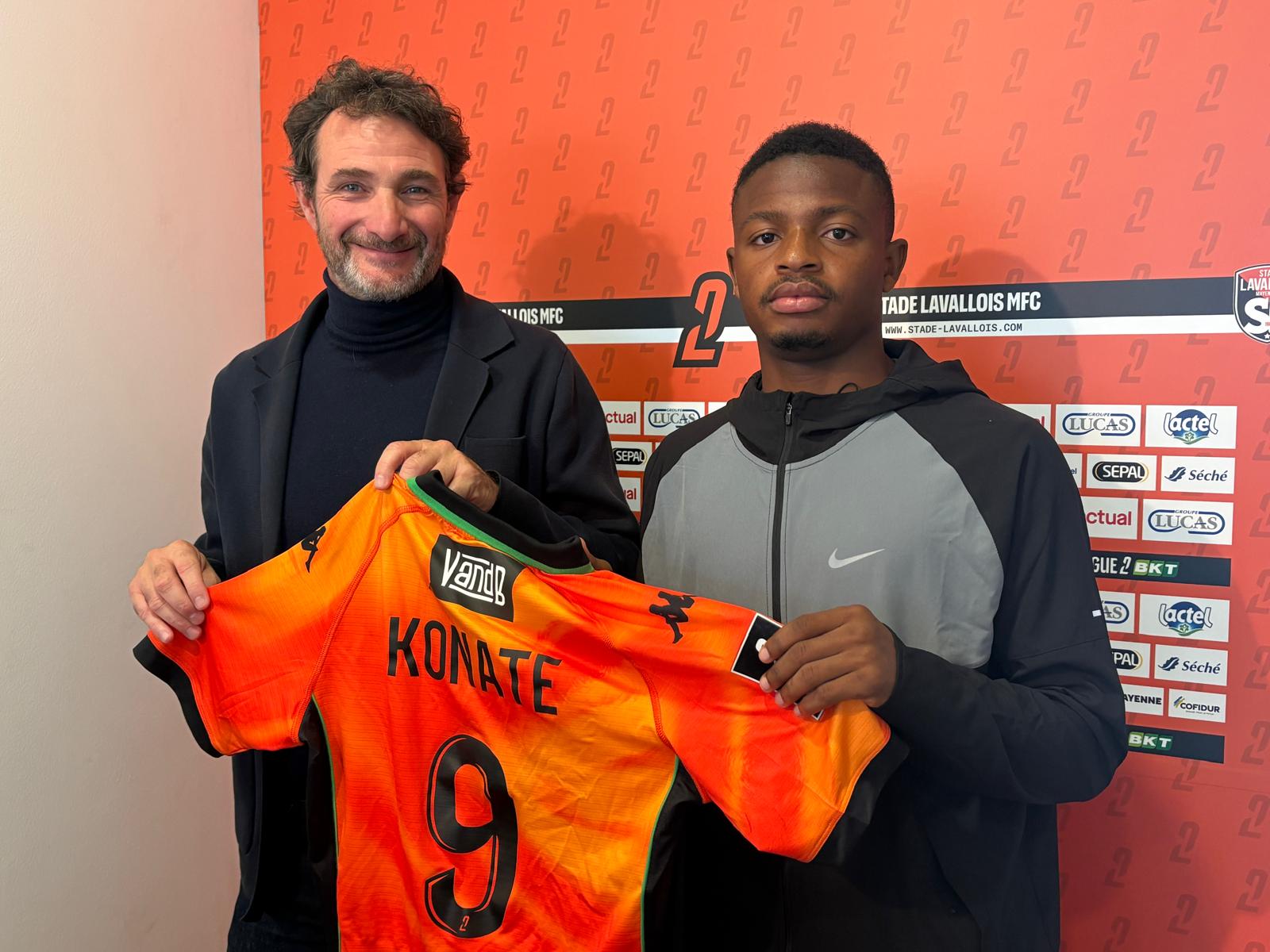 VIDEO. Les premiers mots d&rsquo;Oumar Konaté au Stade lavallois